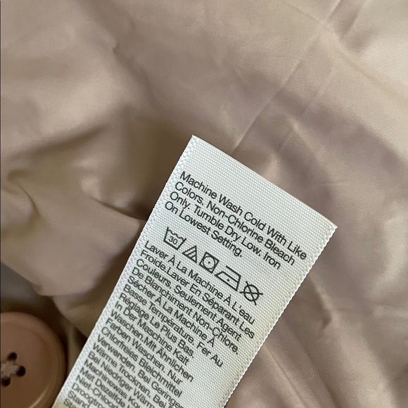 Madewell Pink Quilted Airpuff Shirt Jacket Size Medium - Picture 13 of 13